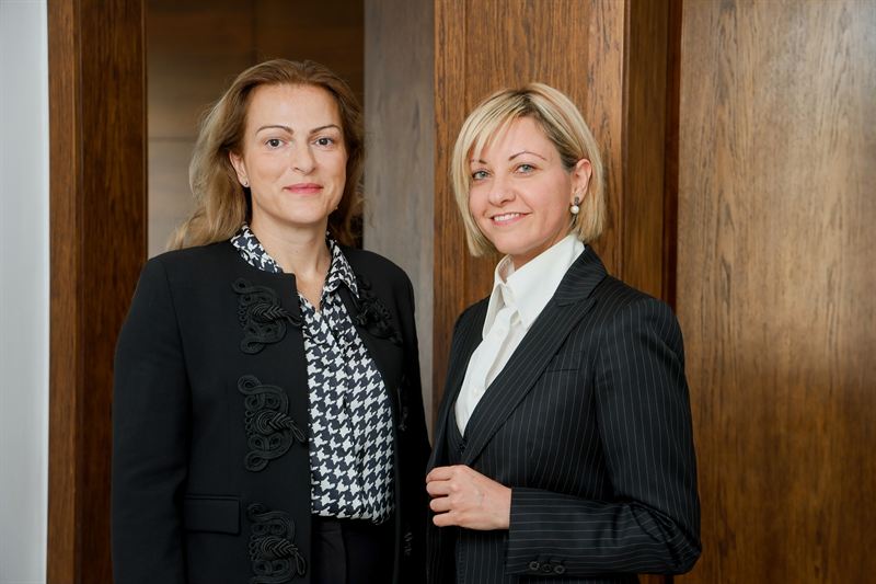 адвокат Станислава Димова-Маркова и адвокат Йорданка Панчовска в кантората